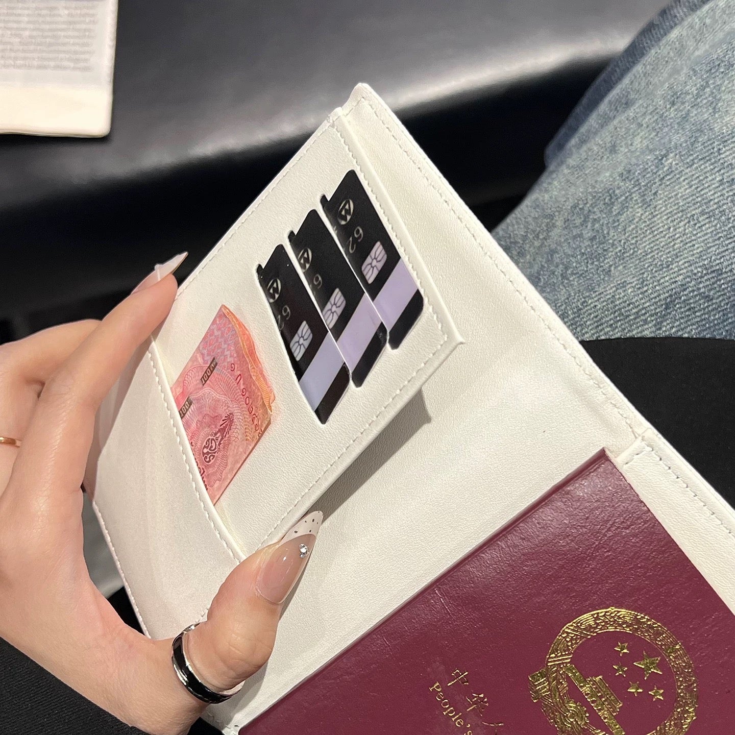 CR Crosses Passport Holder