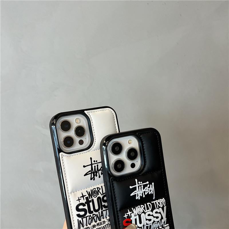 Streetwear Stussy Style  Puffy iPhone case