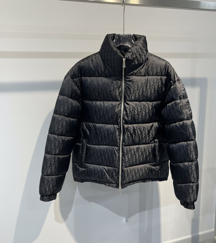 Designer Oblique Puffer Jacket