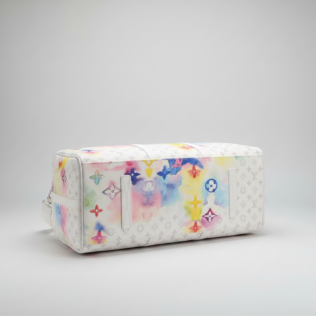 Monogram Watercolor Travel Bag 50