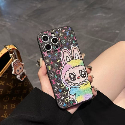 Kawaii Monster Monogram iPhone Case
