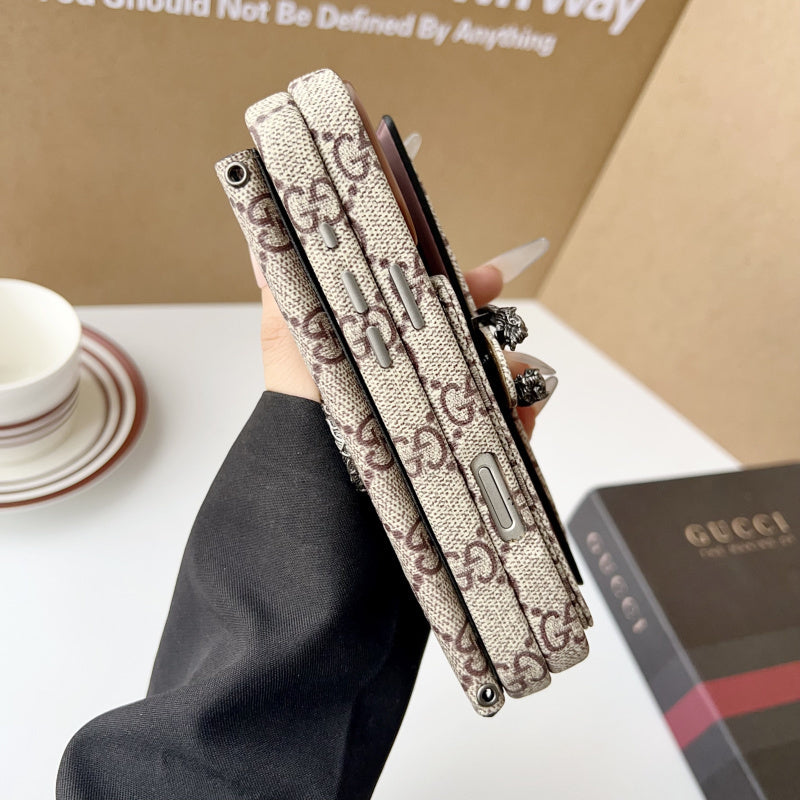 Luxury Horseshoe Card holder Phone Case