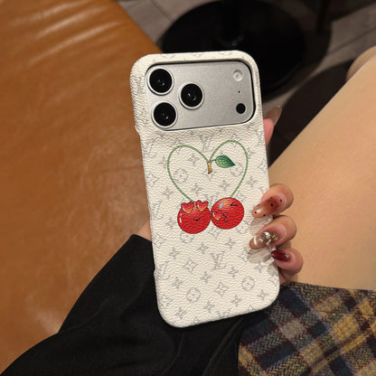 Cherry Canvas iPhone case