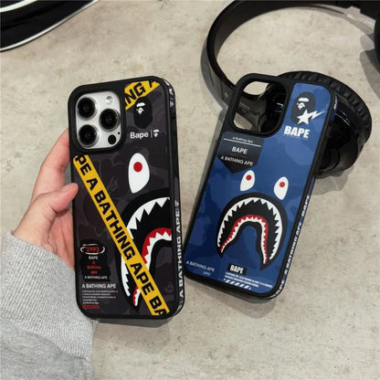 Side design Sad Face iPhone Case