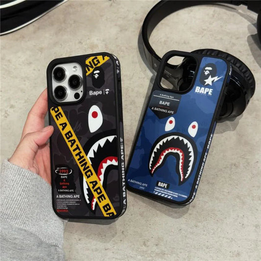 Side design Sad Face iPhone Case
