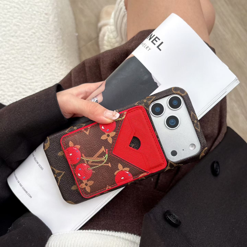 LV Luxe Monogram MagSafe Case & Card Holder