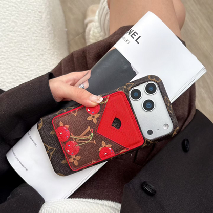 LV Luxe Monogram MagSafe Case & Card Holder