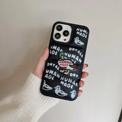 Human  Puffy iPhone case