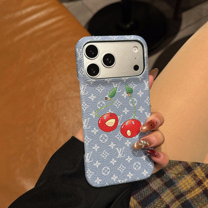 Cherry Canvas iPhone case