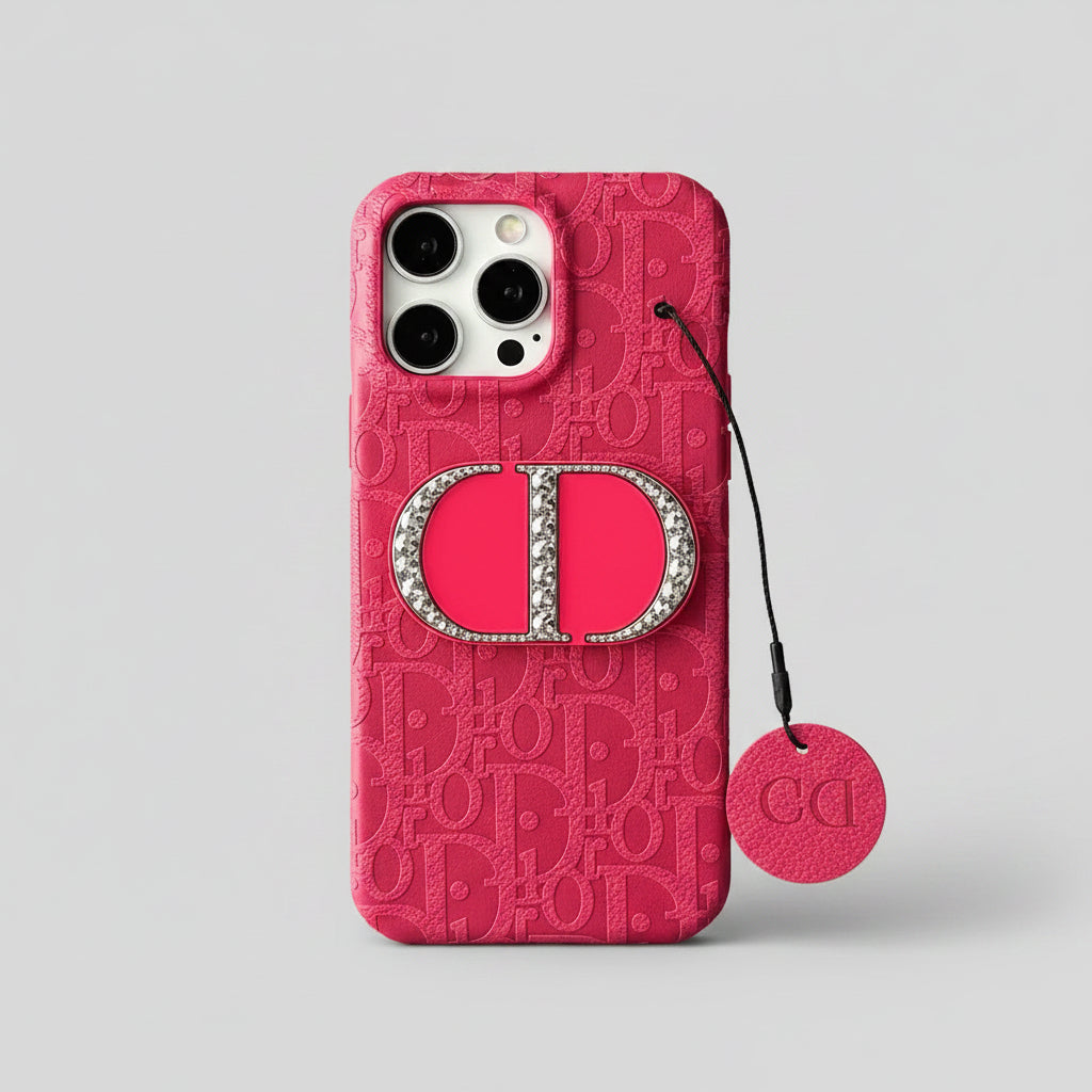 Luxury Soft Dior Mirror Phone Case – iPhone 14–17