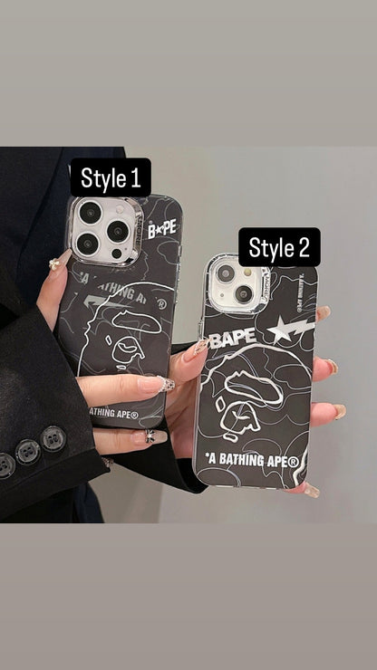 Ape Black & White  Streetwear Magsafe iPhone Case