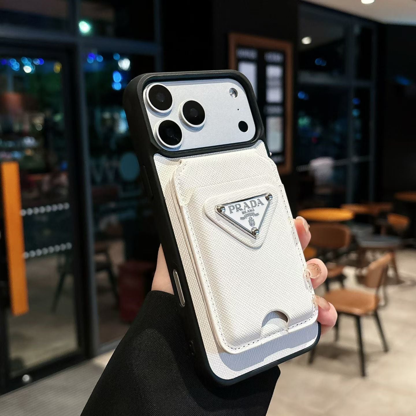 Saffiano Wallet Case — iPhone 13–17