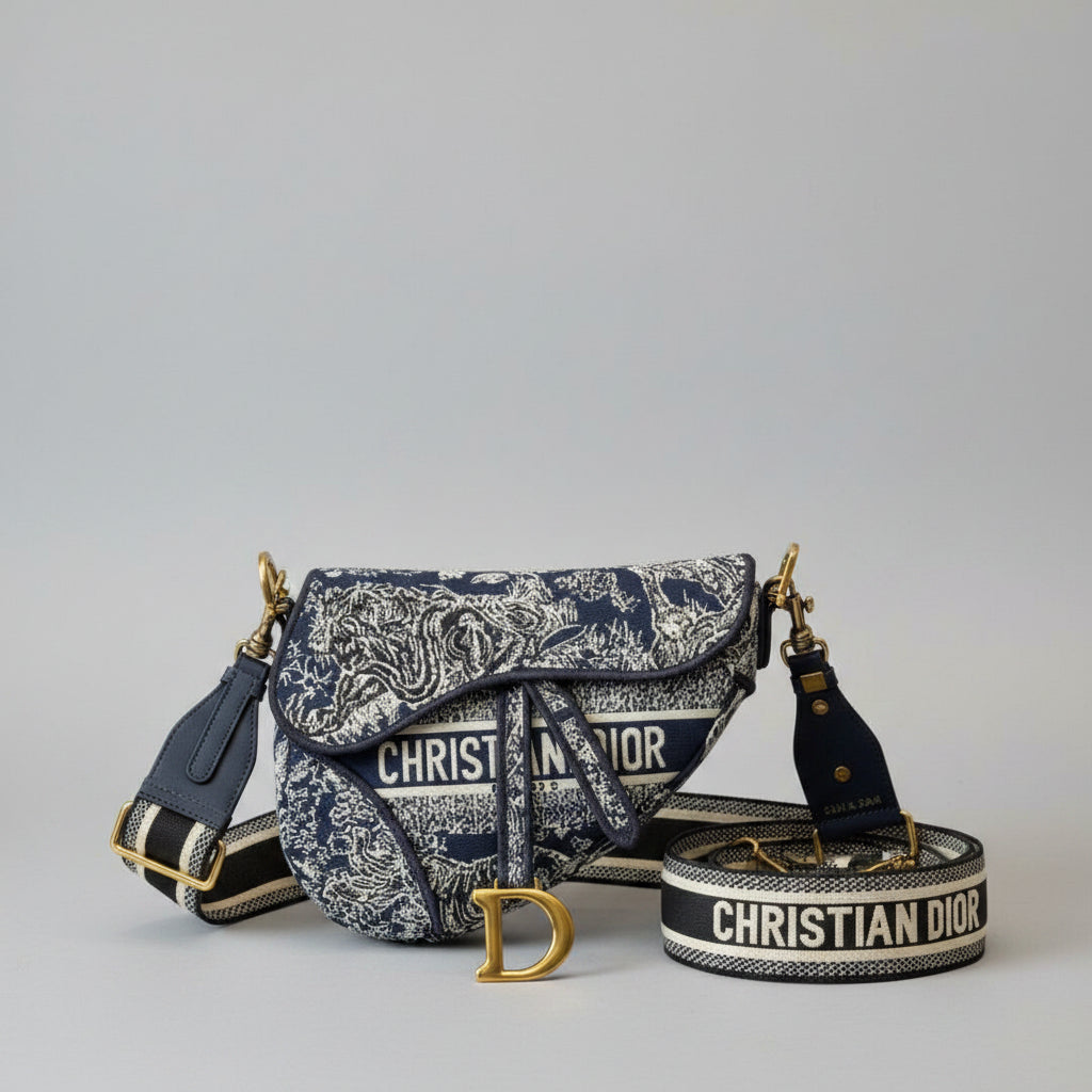 Luxury Saddle Bag |Shoulder Bag