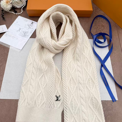 Monogram Luxury Cashmere Scarf