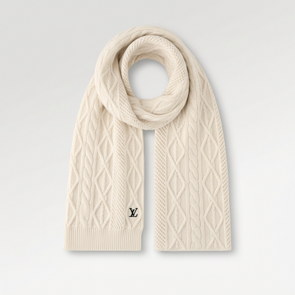 Monogram Luxury Cashmere Scarf
