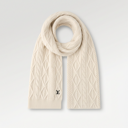 Monogram Luxury Cashmere Scarf