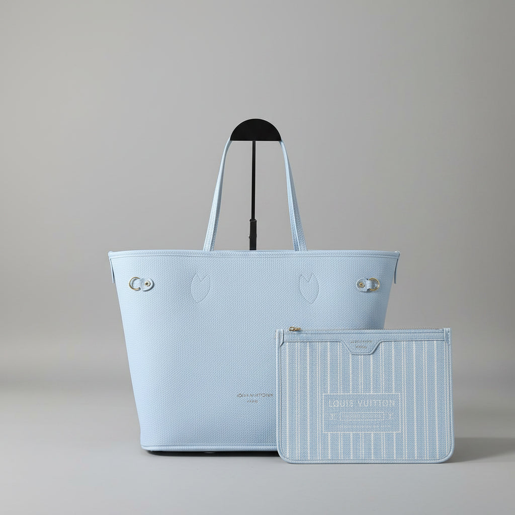 Inside Out Neverfull Bag - Light Blue