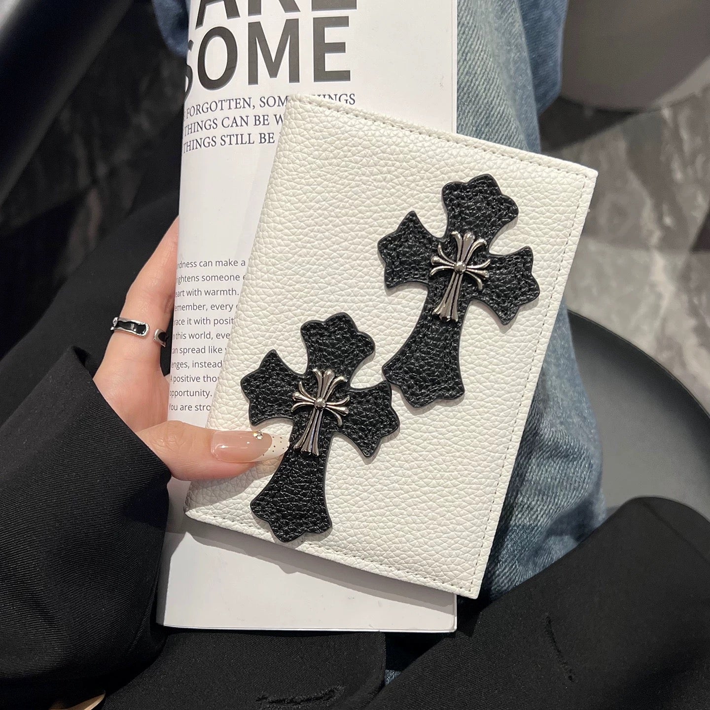 CR Crosses Passport Holder