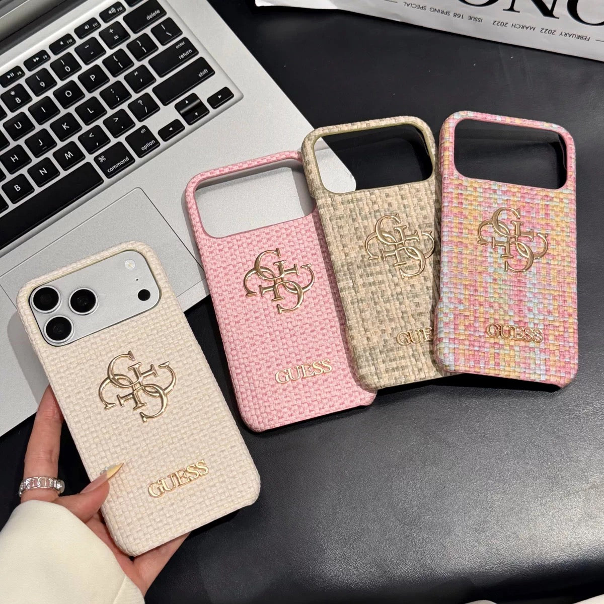 Monogram Tweed iPhone Case