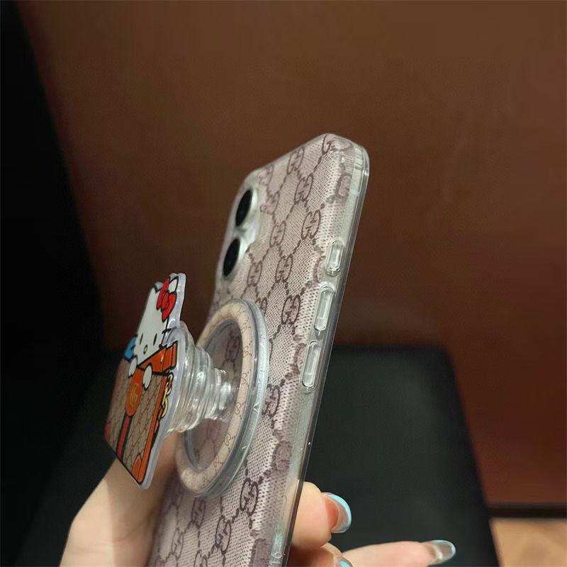 Hello Cute Luxe Kitty MagSafe iPhone Case