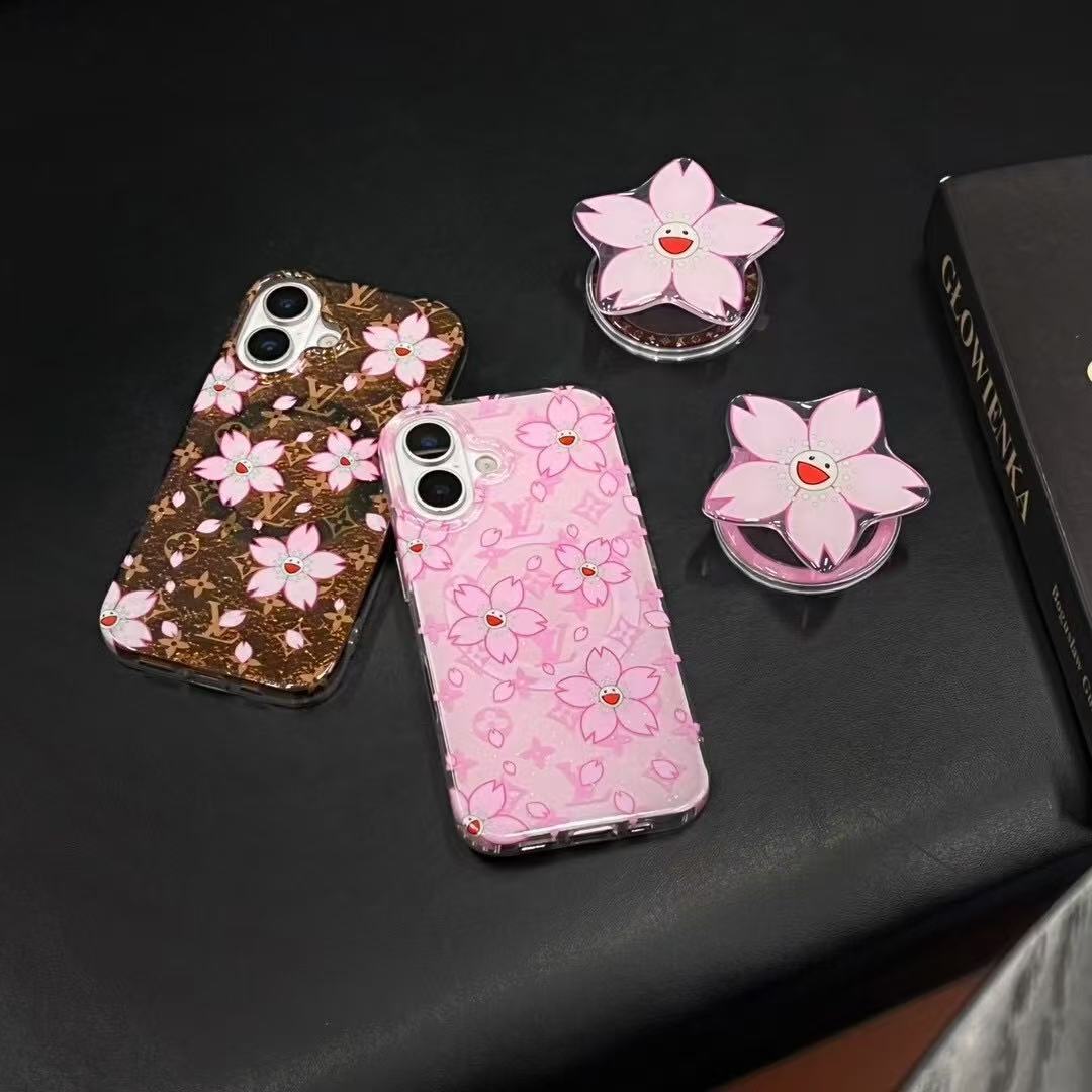 Cherry Blossom  MagSafe iPhone case with Grip