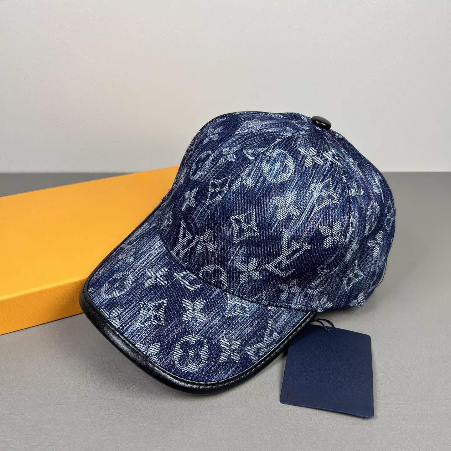Denim Monogram Cap - 3 Styles