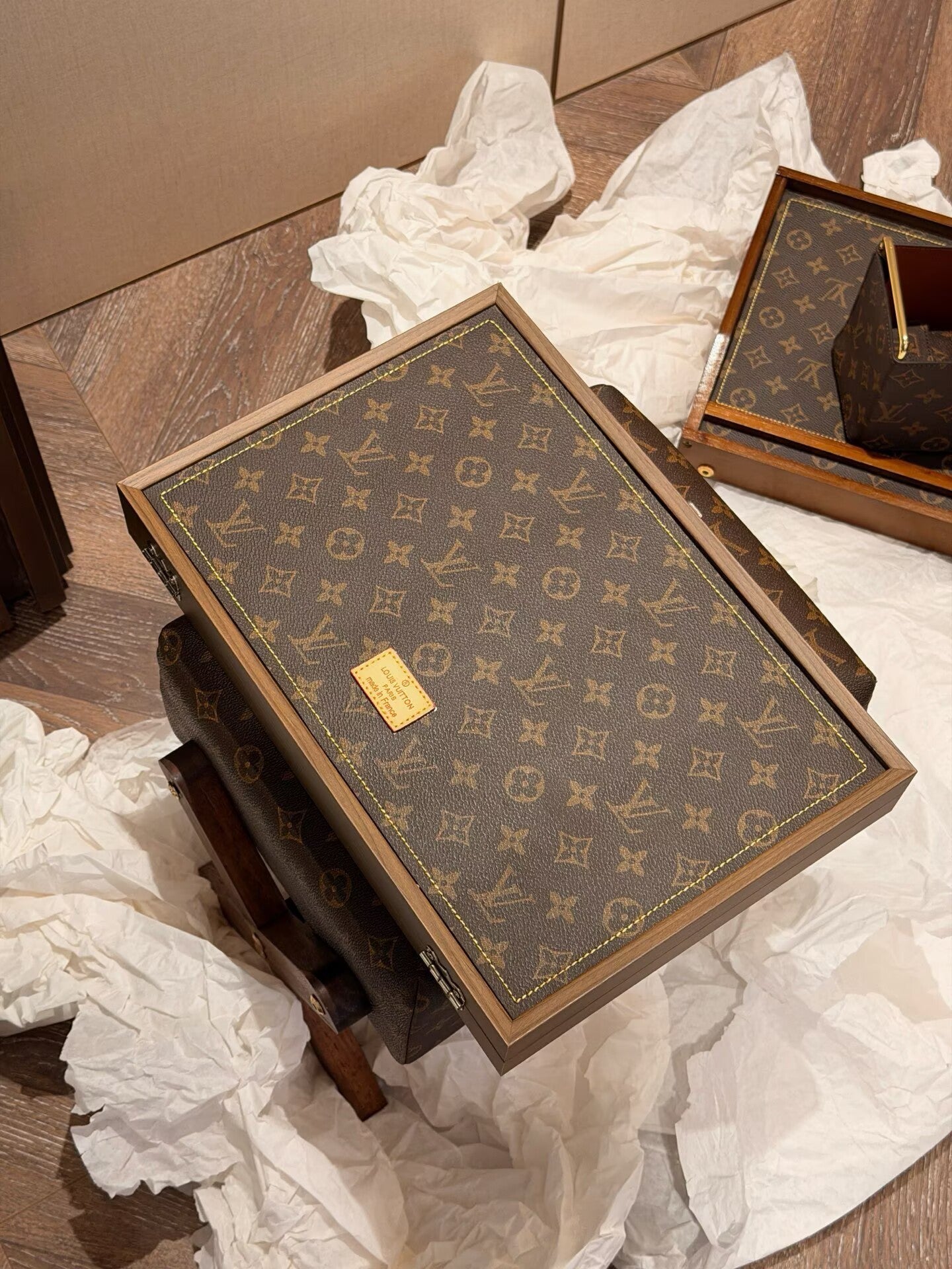 Luxury Monogram Jewelry Box
