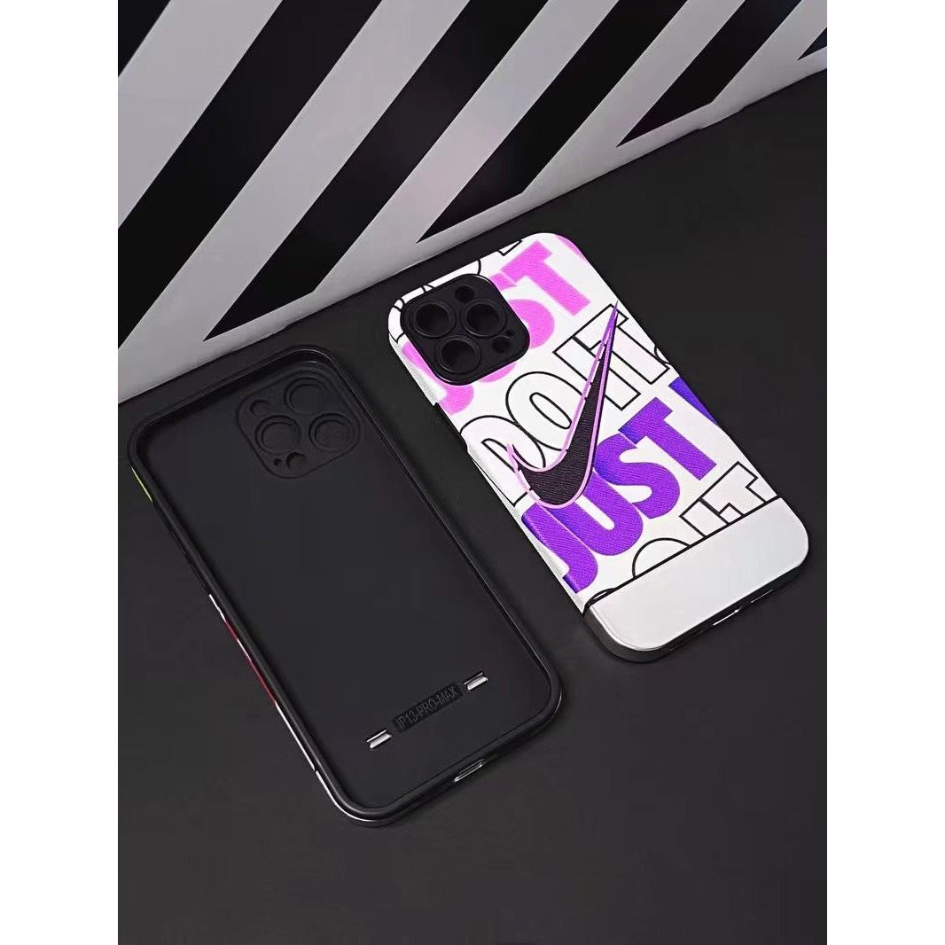 Pink or Green Just Do It iPhone case