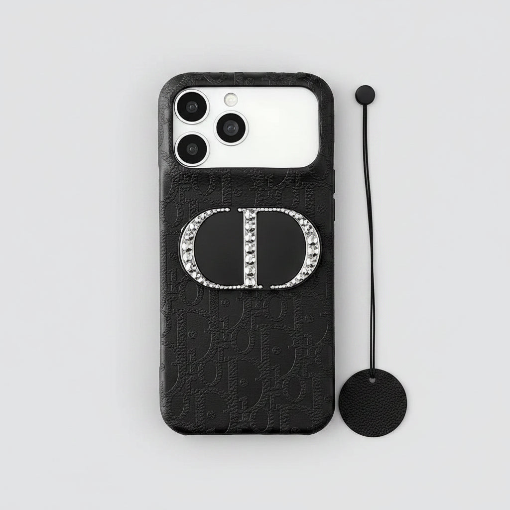 Luxury Soft Dior Mirror Phone Case – iPhone 14–17