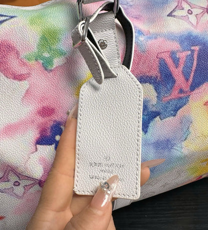 Monogram Watercolor Travel Bag 50