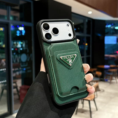 Saffiano Wallet Case — iPhone 13–17