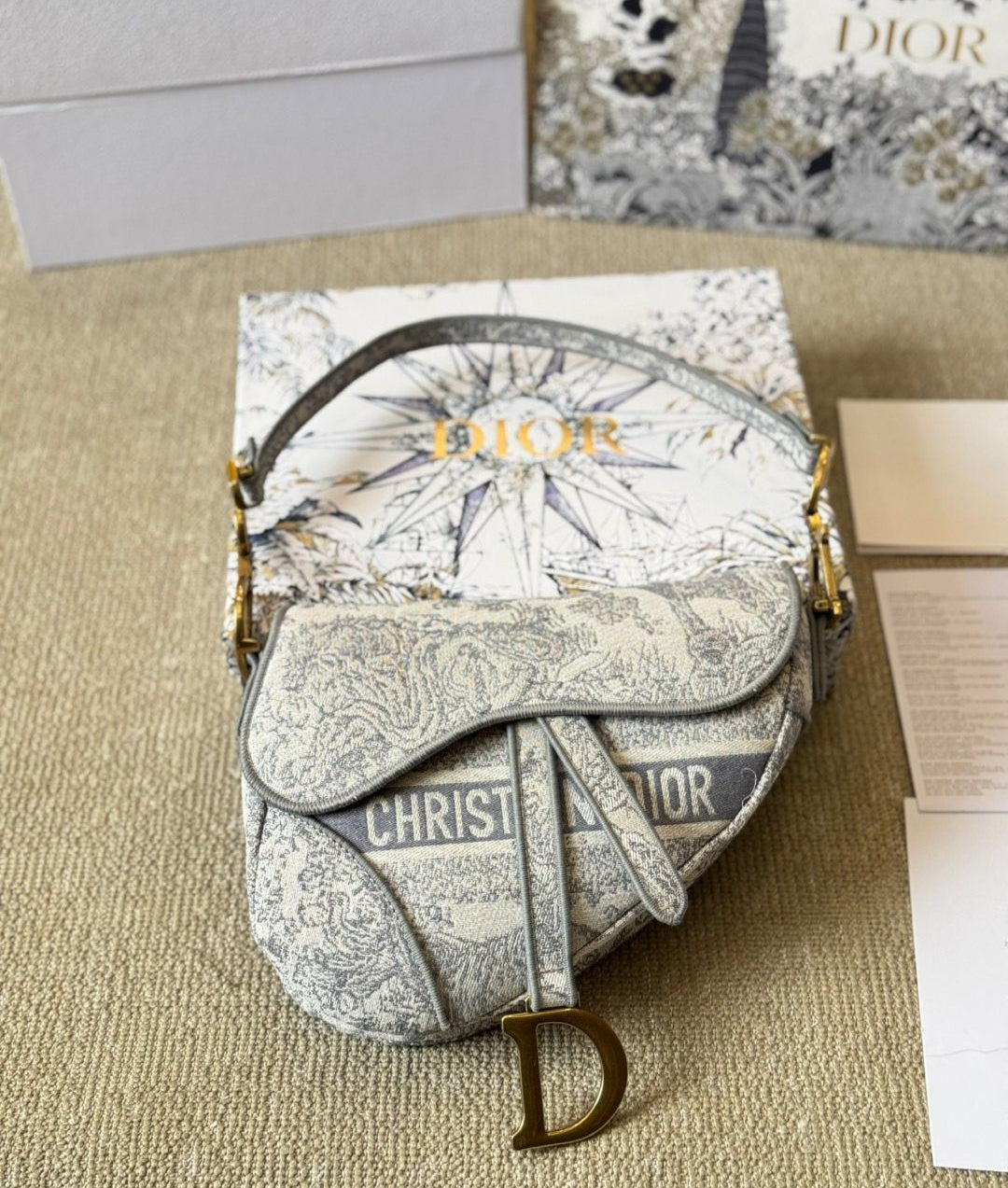 Luxury Saddle Bag |Shoulder Bag