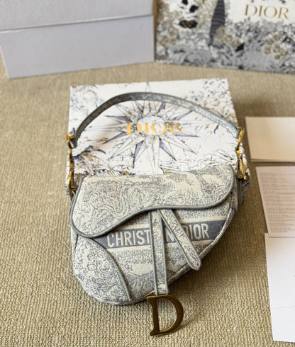 Luxury Saddle Bag |Shoulder Bag