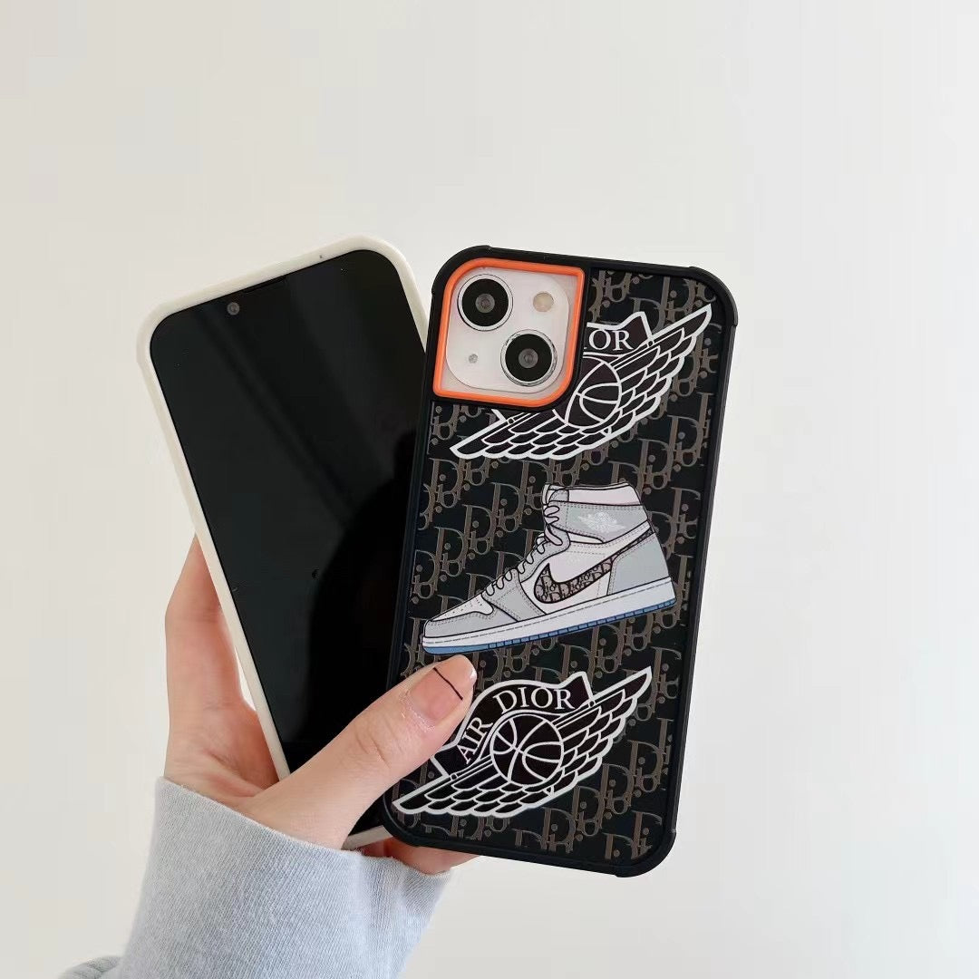 Luxury Jordan 1 Collab iPhone case