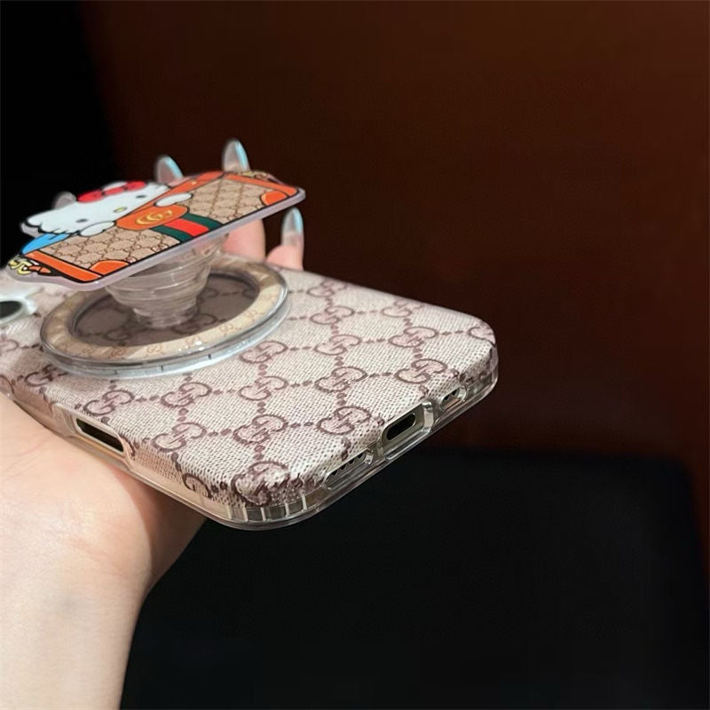 Hello Cute Luxe Kitty MagSafe iPhone Case