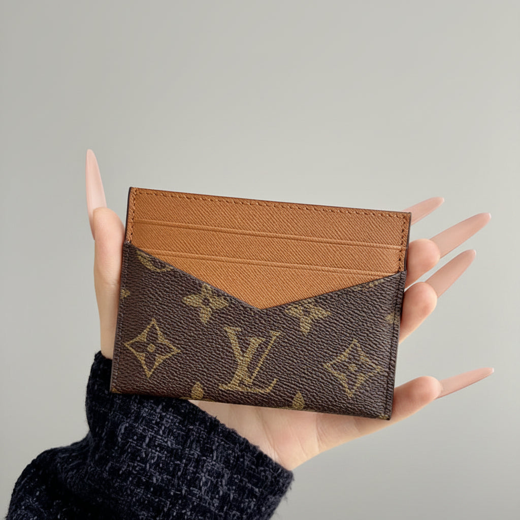 Monogram Card Holder - Multiple Colors
