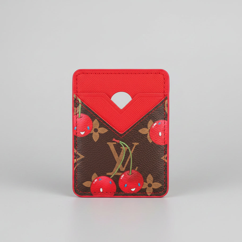 Cherry MagSafe Card Holder