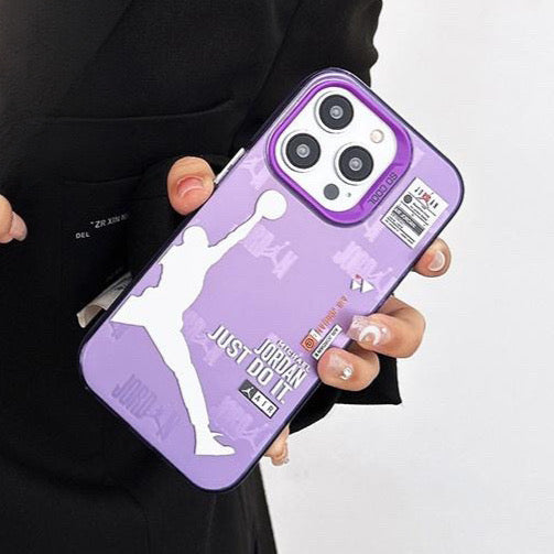 Air Jordan Metallic Purple iPhone Case