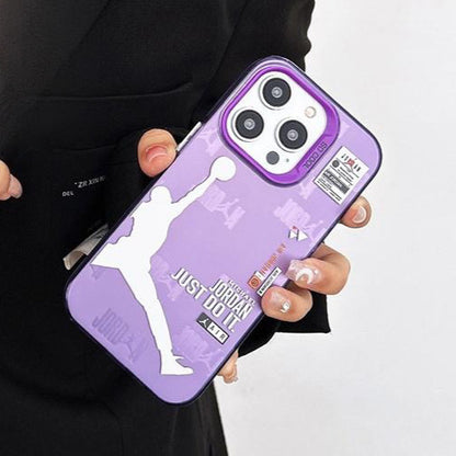 Air Jordan Metallic Purple iPhone Case