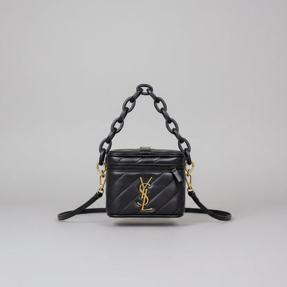 YS Beaute Quilted Cosmetic Vanity Case