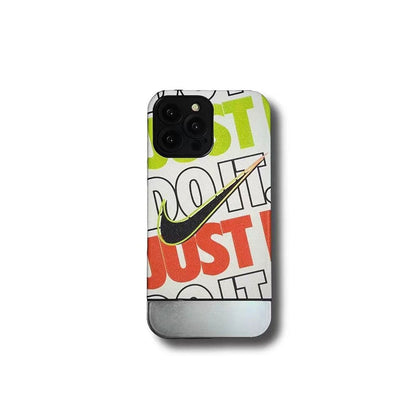 Pink or Green Just Do It iPhone case