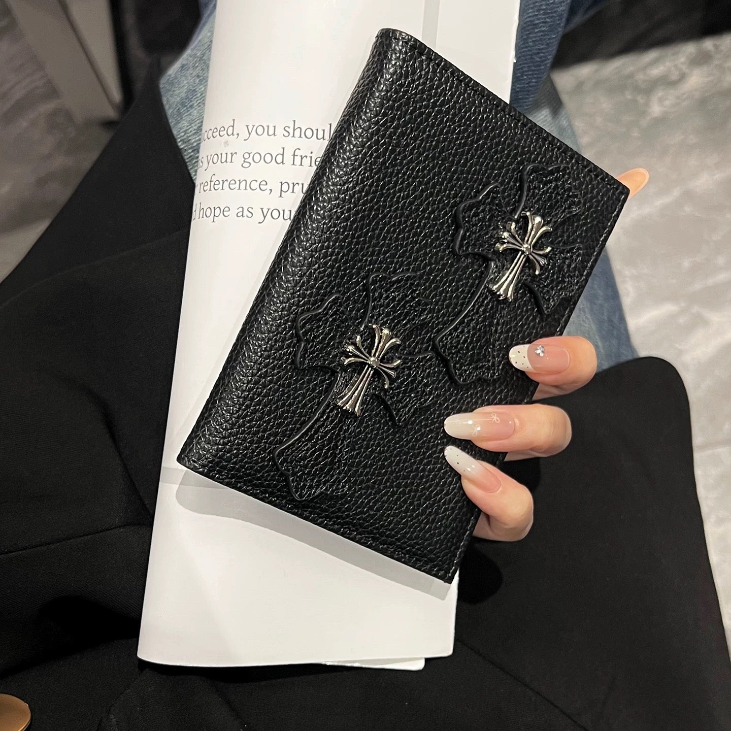 CR Crosses Passport Holder