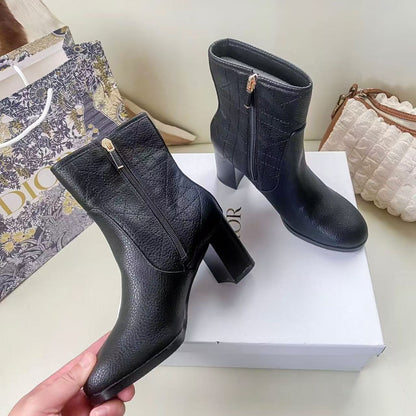 Cannage Quilted Boots