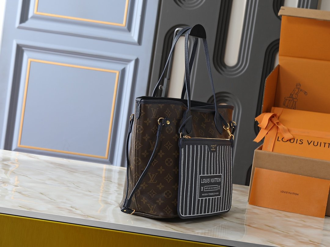 Neverfull Bag - Inside Out Black