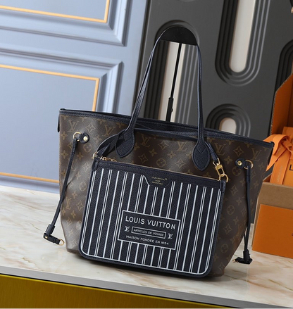Neverfull Bag - Inside Out Black