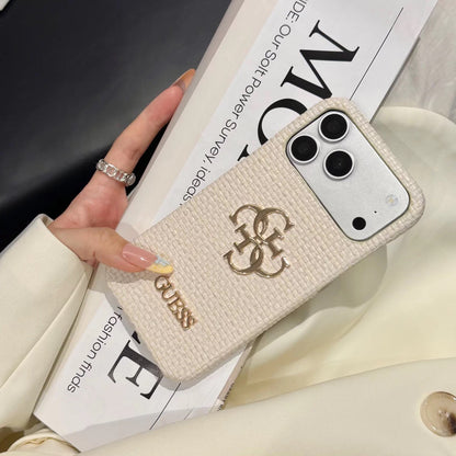 Monogram Tweed iPhone Case