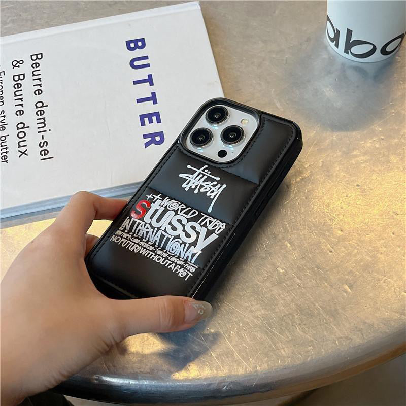 Streetwear Stussy Style  Puffy iPhone case