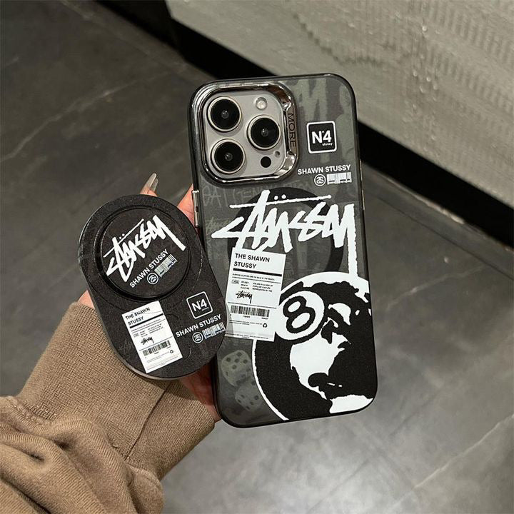 Streetwear MagSafe  Eight ball iPhone case with grip