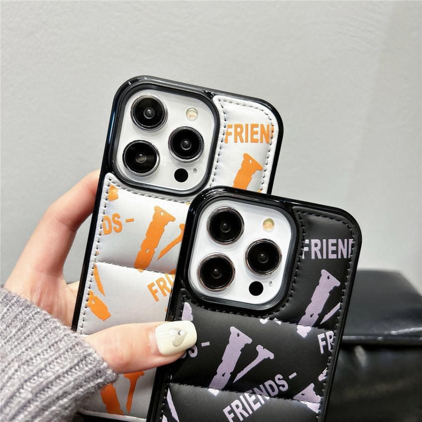 Friends Down Filled Puffer iPhone case