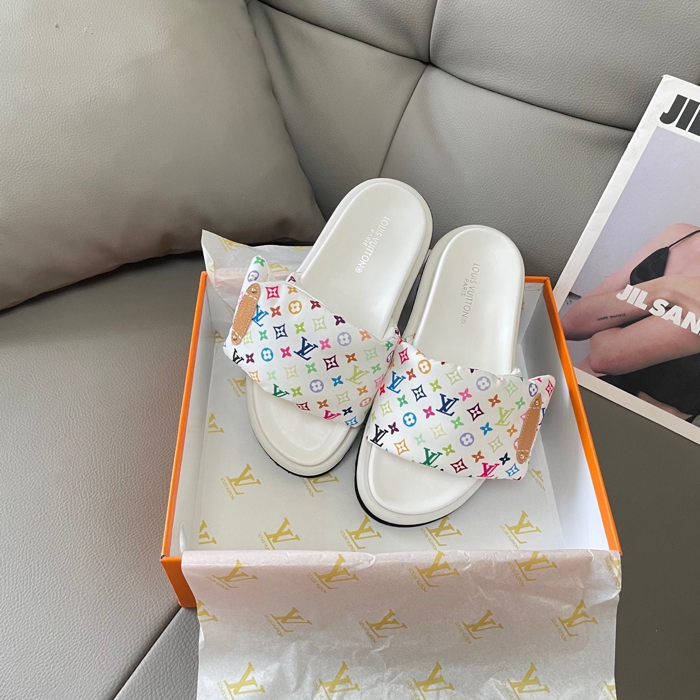 Multicolor Pool Pillow Flats